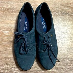 Easy Spirit Anti Gravity Women’s Blue Suede Leather Shoes Size 10